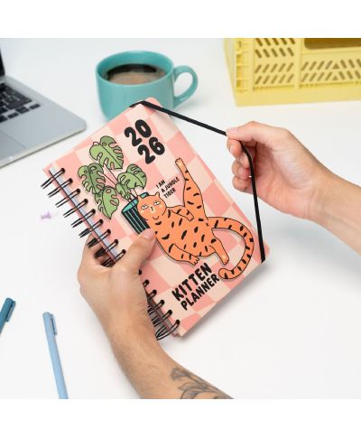 Meow Meow Kitten - dziennik kalendarz 2026