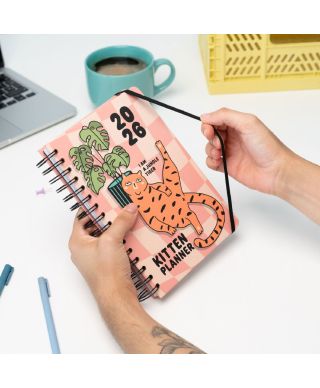 Meow Meow Kitten - dziennik kalendarz 2026