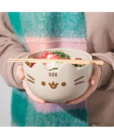 Pusheen - zestaw do ramen