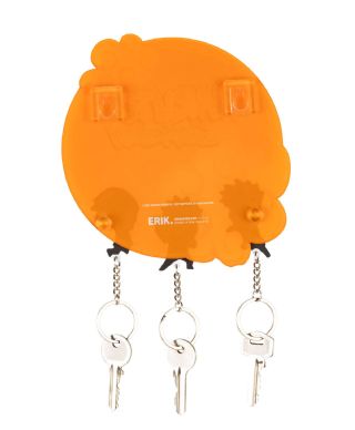 Naruto Shippuden - wieszak na klucze z breloczkami