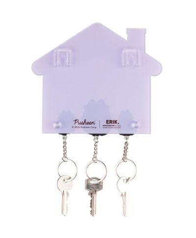 Pusheen - wieszak na klucze z breloczkami