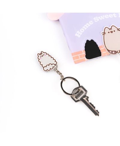 Pusheen - wieszak na klucze z breloczkami