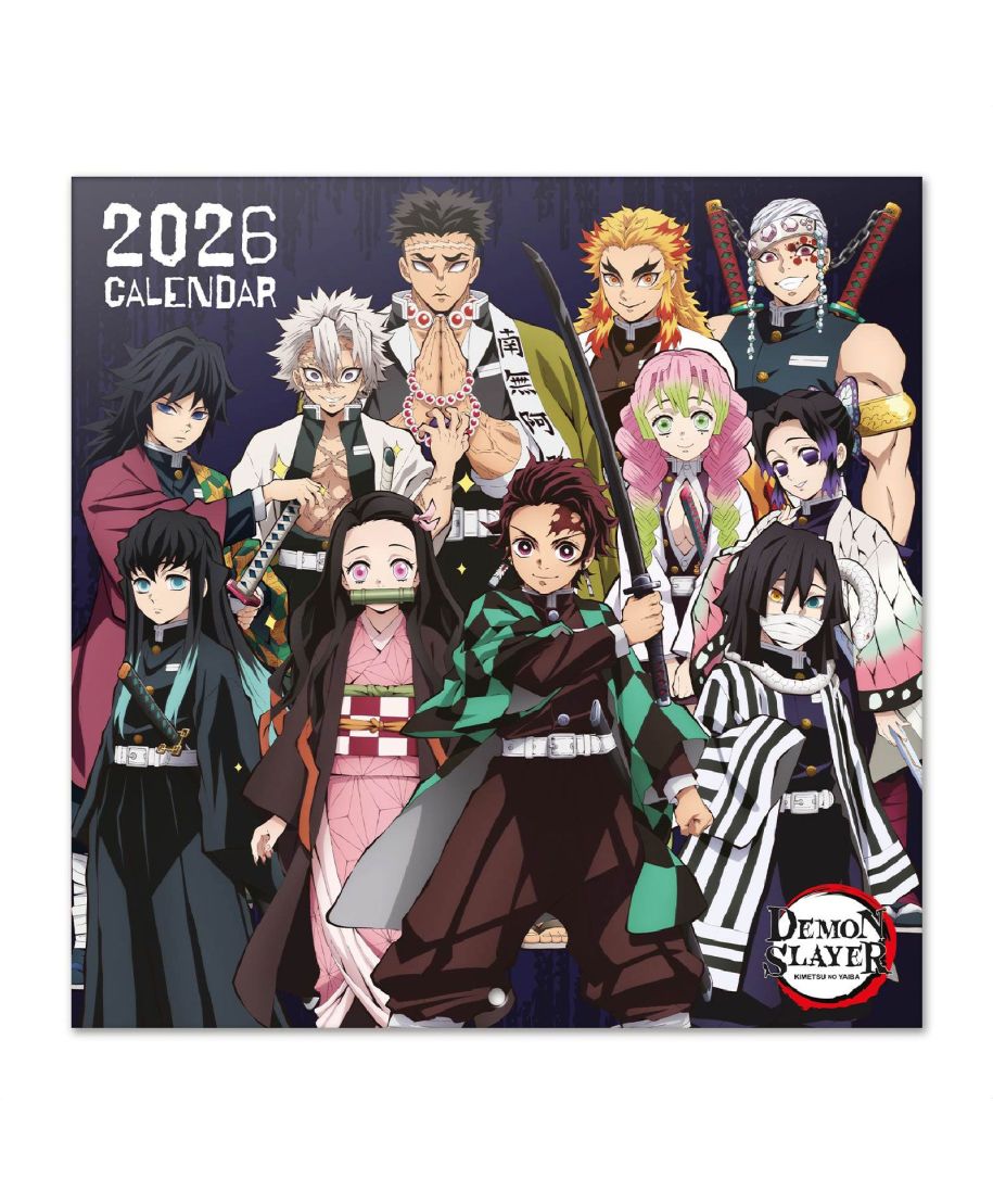 Demon Slayer - kalendarz ścienny 2026