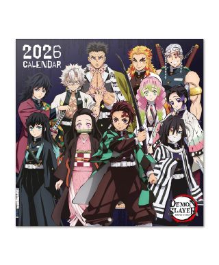 Demon Slayer - kalendarz ścienny 2026