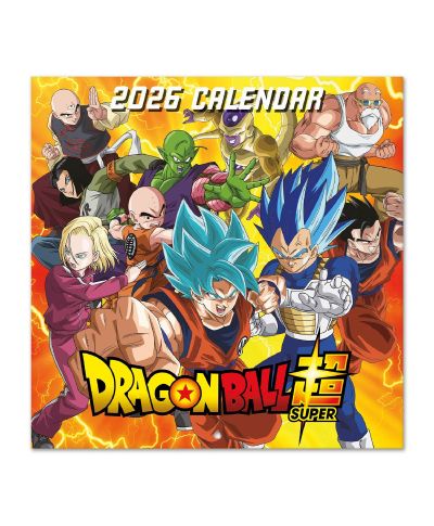 Dragon Ball - kalendarz ścienny 2026