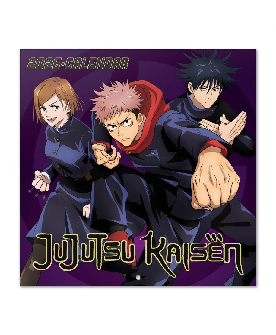 Jujutsu Kaisen - kalendarz ścienny 2026