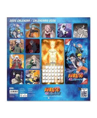Naruto Shippuden - kalendarz ścienny 2026