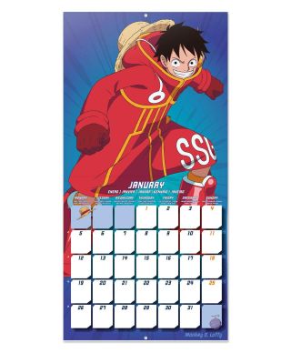 One Piece - kalendarz ścienny 2026