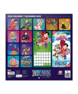One Piece - kalendarz ścienny 2026