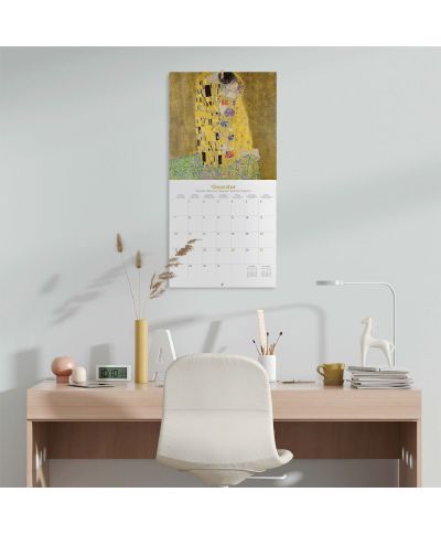 Gustav Klimt - kalendarz ścienny 2026