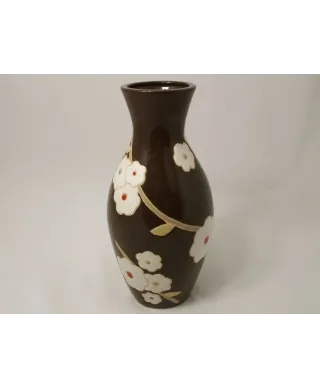 Wazon ceramiczny - Czekolada - 16x33cm