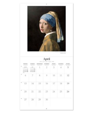 Wielkie Dzieła Sztuki - kalendarz ścienny 2026