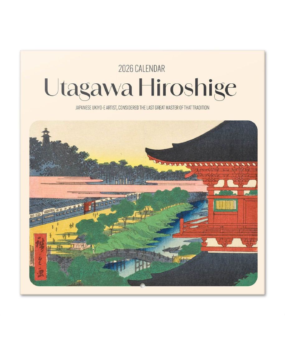 Hiroshige - kalendarz ścienny 2026