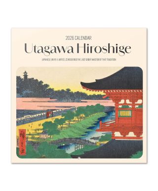 Hiroshige - kalendarz ścienny 2026