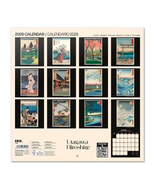 Hiroshige - kalendarz ścienny 2026