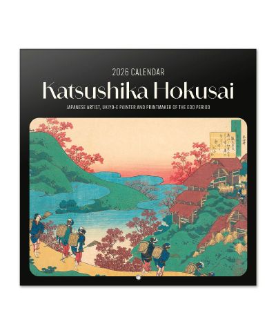 Hokusai - kalendarz ścienny 2026