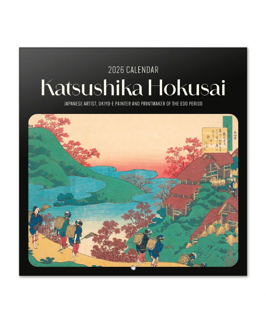 Hokusai - kalendarz ścienny 2026