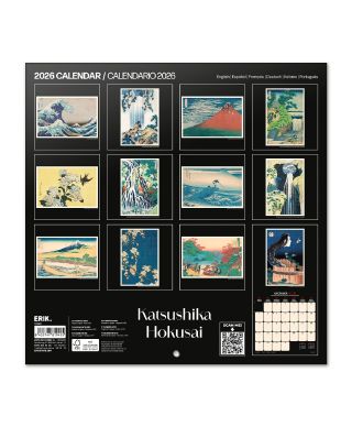 Hokusai - kalendarz ścienny 2026