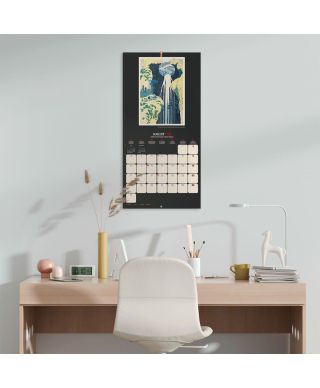 Hokusai - kalendarz ścienny 2026