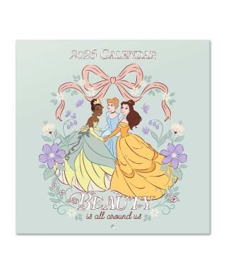 Disney Księżniczki - kalendarz ścienny 2026