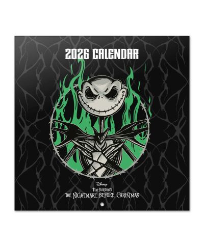 The Nightmare Before Christmas - kalendarz ścienny 2026