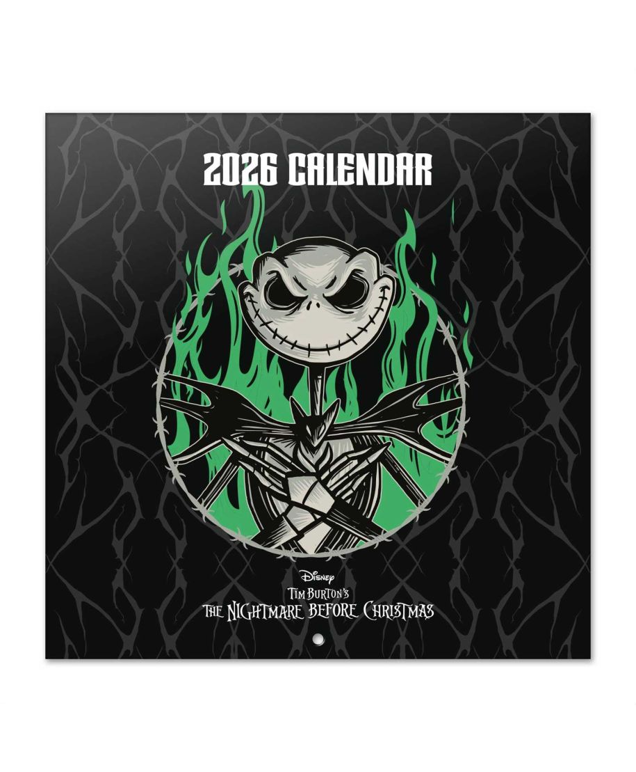 The Nightmare Before Christmas - kalendarz ścienny 2026