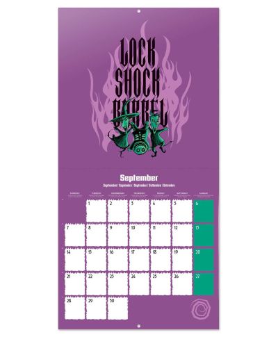 The Nightmare Before Christmas - kalendarz ścienny 2026