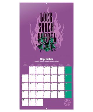 The Nightmare Before Christmas - kalendarz ścienny 2026