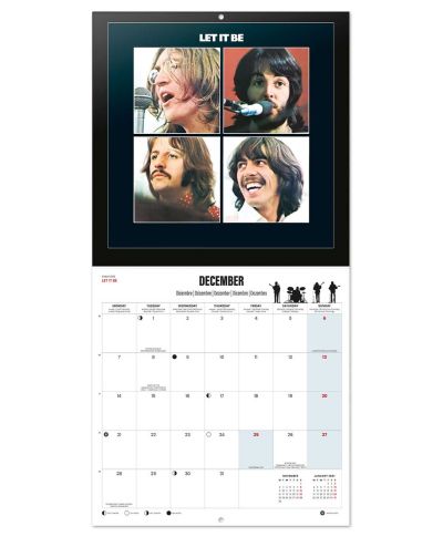 The Beatles - kalendarz ścienny 2026