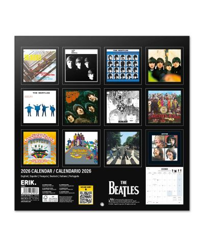 The Beatles - kalendarz ścienny 2026