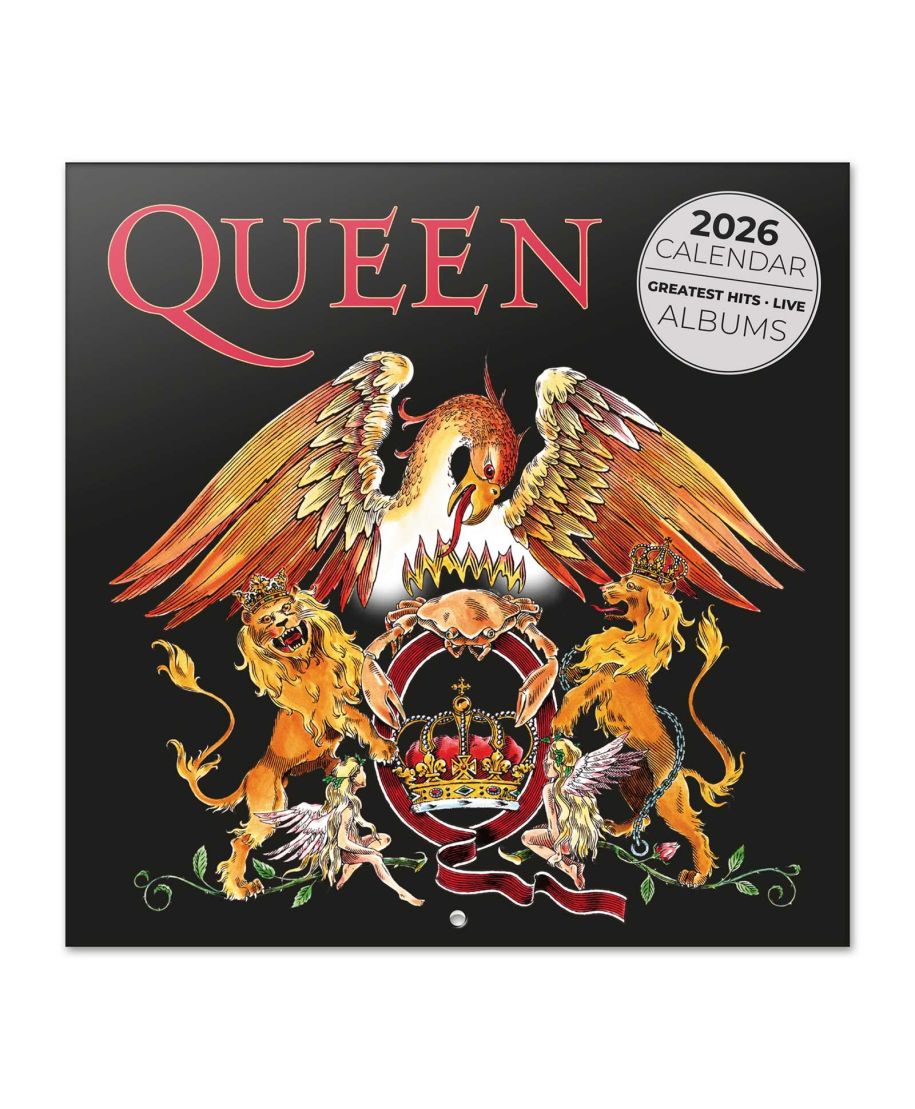 Queen - kalendarz ścienny 2026