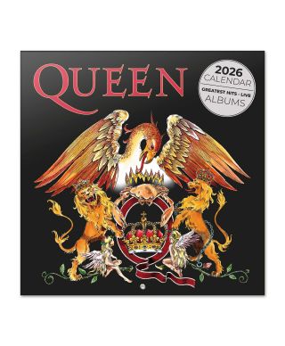 Queen - kalendarz ścienny 2026
