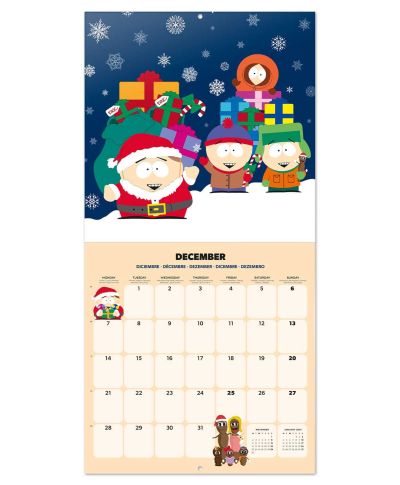 South Park - kalendarz ścienny 2026