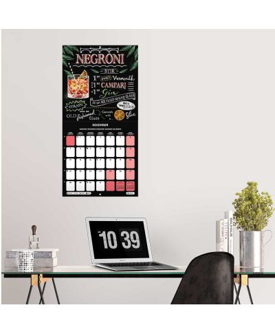 Koktajle i Drinki Przepisy - kalendarz ścienny 2026