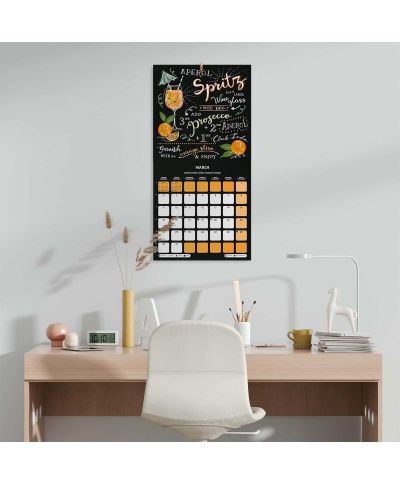 Koktajle i Drinki Przepisy - kalendarz ścienny 2026