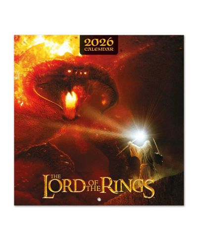 Władca Pierścieni - kalendarz ścienny 2026
