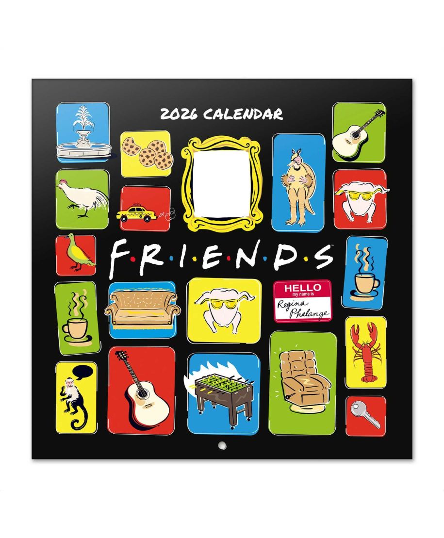 Friends Przyjaciele - kalendarz ścienny 2026