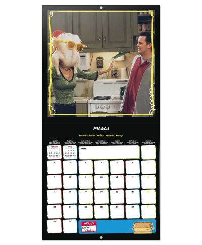 Friends Przyjaciele - kalendarz ścienny 2026