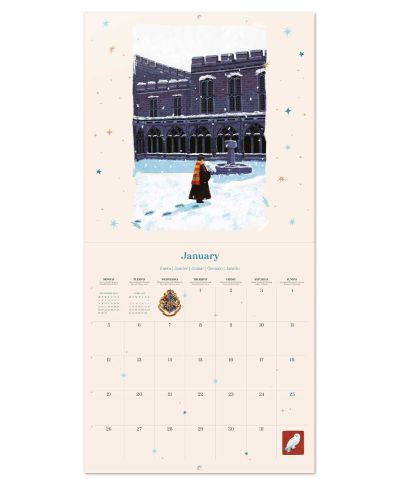 Harry Potter Paintings - kalendarz ścienny 2026