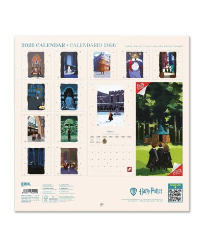 Harry Potter Paintings - kalendarz ścienny 2026