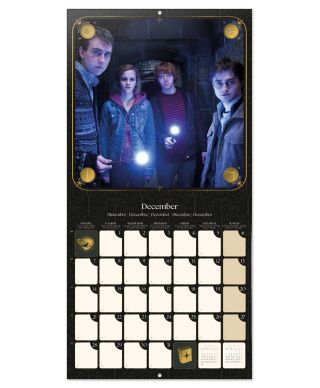 Harry Potter Movies - kalendarz ścienny 2026