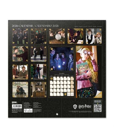 Harry Potter Movies - kalendarz ścienny 2026