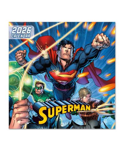 DC Comics Superman - kalendarz ścienny 2026