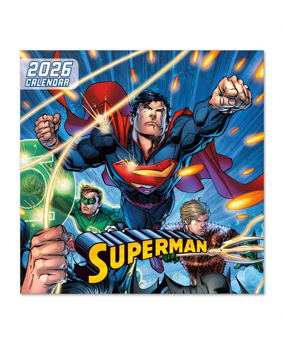 DC Comics Superman - kalendarz ścienny 2026