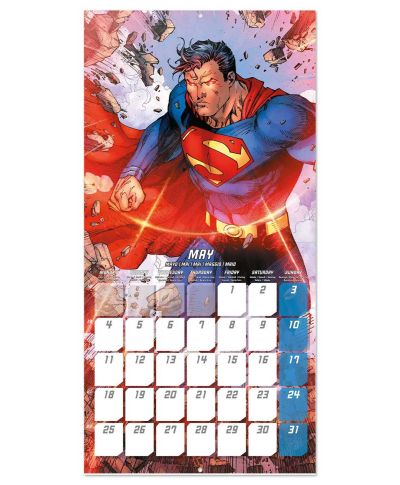 DC Comics Superman - kalendarz ścienny 2026