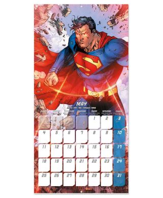 DC Comics Superman - kalendarz ścienny 2026