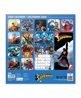 DC Comics Superman - kalendarz ścienny 2026