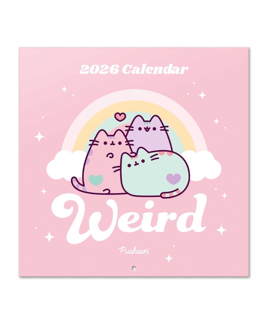 Pusheen - kalendarz ścienny 2026