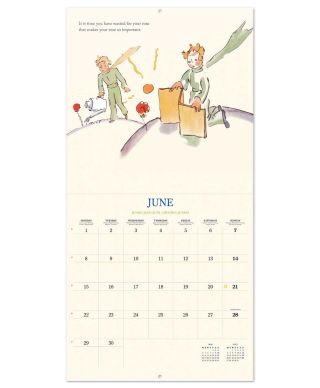 Mały Książę - kalendarz ścienny 2026