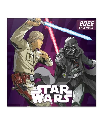 Star Wars - kalendarz ścienny 2026